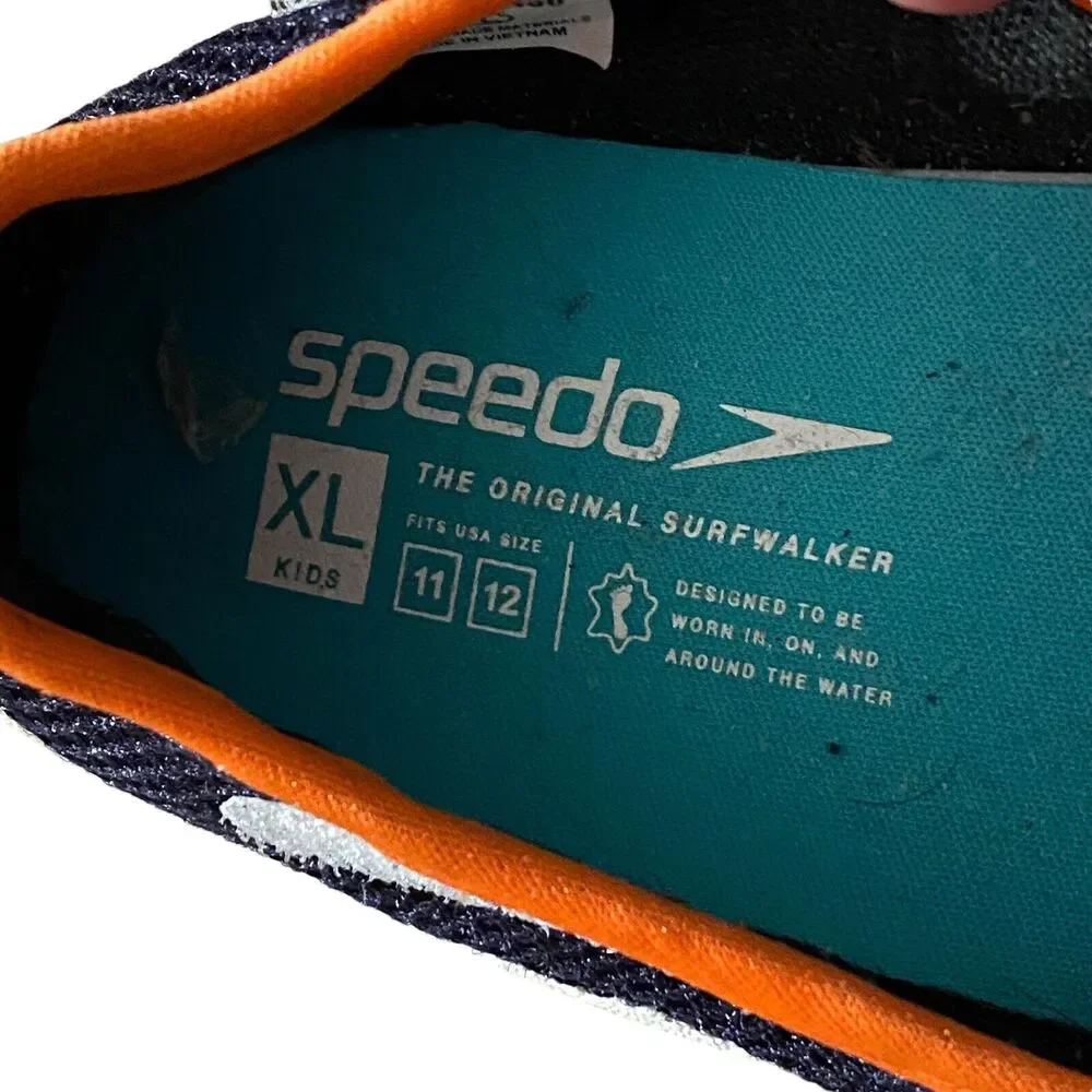 Speedo Hybrid Boys Water Shoes Size XL (11/12) Kids Unisex Blue